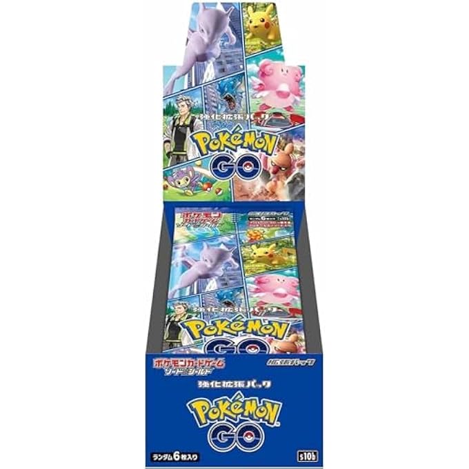 rayihni POKEMON CARD GAME SWORD & SHIELD ENHANCED EXPANSION PACK POKEMON GO BOOSTER BOX JAPANESE - Image 1